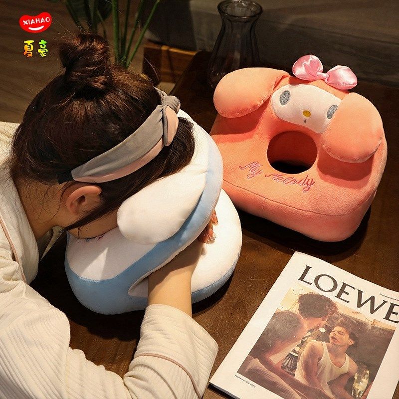 可爱午睡枕趴睡枕小学生教室桌上午休神器趴趴枕儿童睡觉抱枕夏季