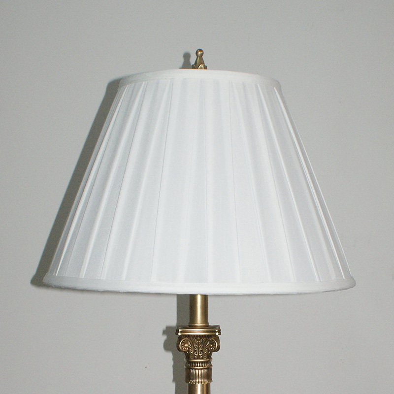 灯罩布艺外壳配件创意台灯落地灯圆形卧室田园大号客厅白色欧美式