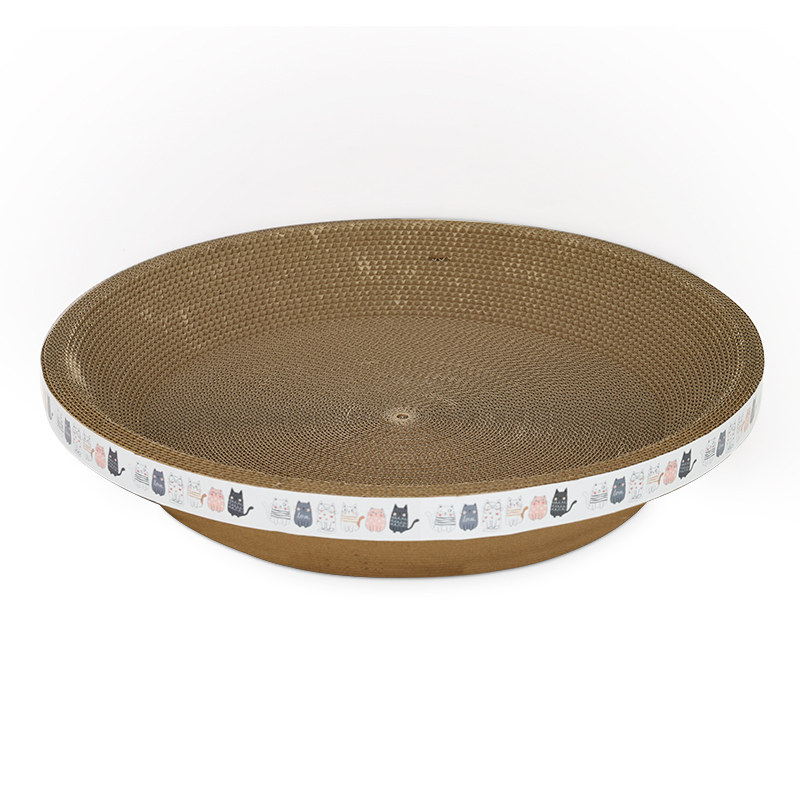 宠物椭圆猫抓板猫窝一体耐磨不掉屑猫爪板圆盘磨爪瓦楞纸猫咪玩具,宠物/宠物食品及用品,猫抓板,淘宝优惠券,粉丝福利购,淘宝优惠卷