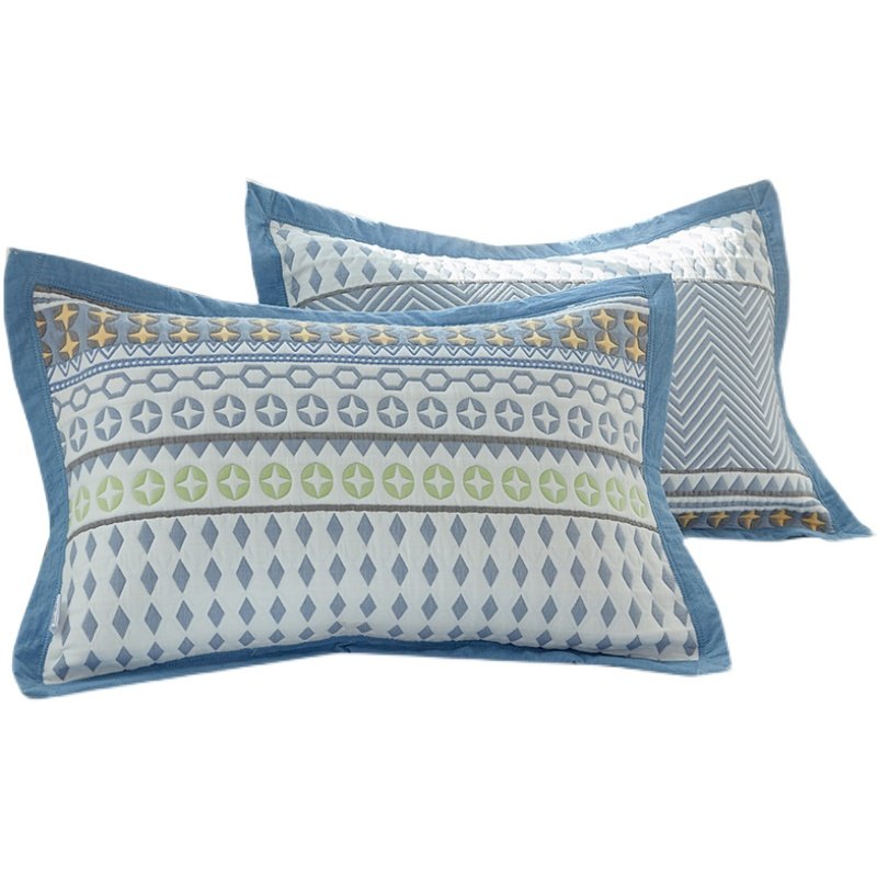 纯棉六层枕套一对装家用纯棉加厚枕头套单人学生宿舍枕芯套内胆套