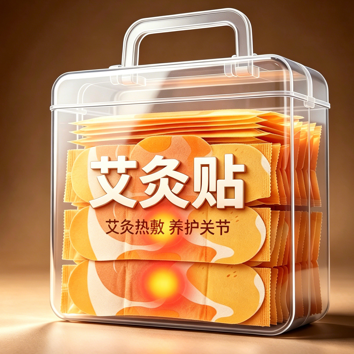 颈椎热敷贴蒸汽暖肩颈膝盖腰宫暖贴宝宝自发热艾草精油艾灸贴护颈