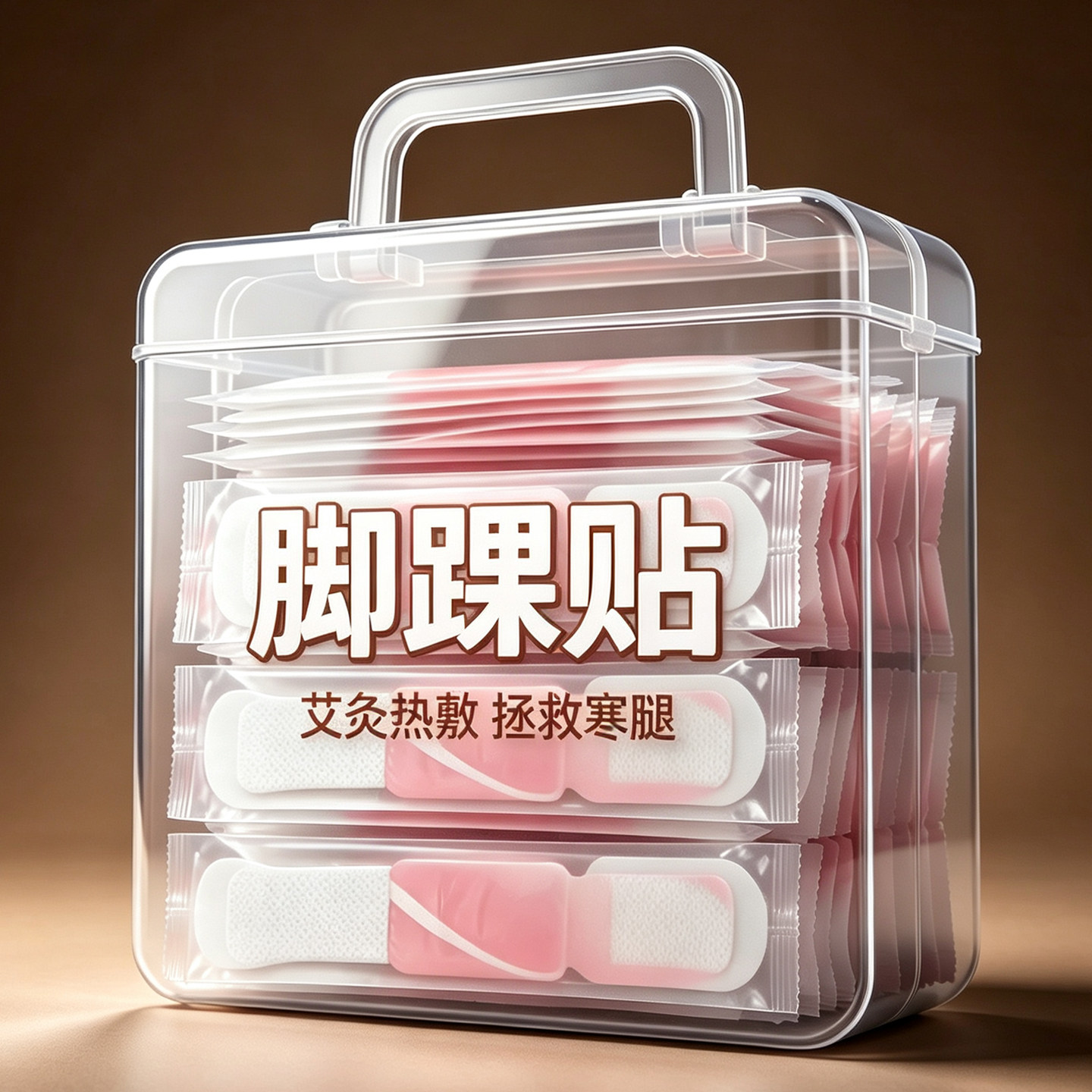 暖足蒸汽热敷脚踝贴吴茱萸足贴三荫脚贴脚踝保暖艾灸贴穴位保暖贴