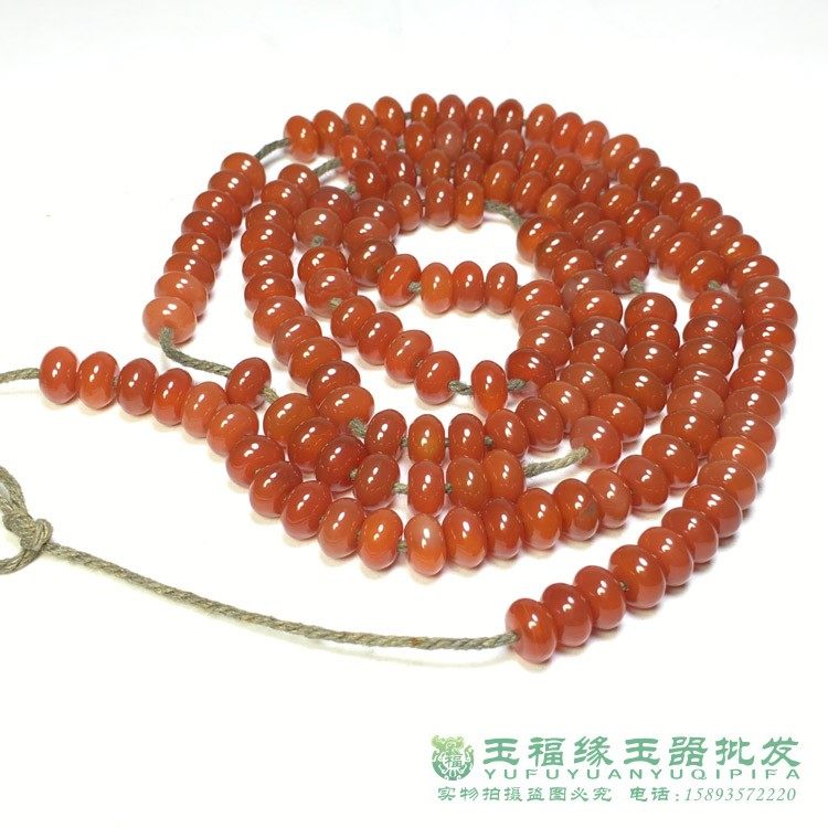 藏传老气玉石柿子色老