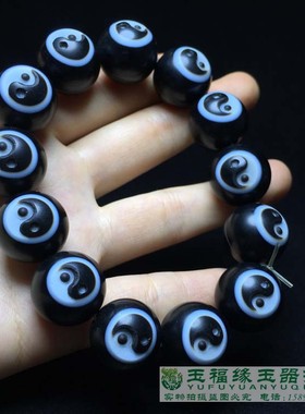 diy药师缠丝玛瑙手链串佛念珠