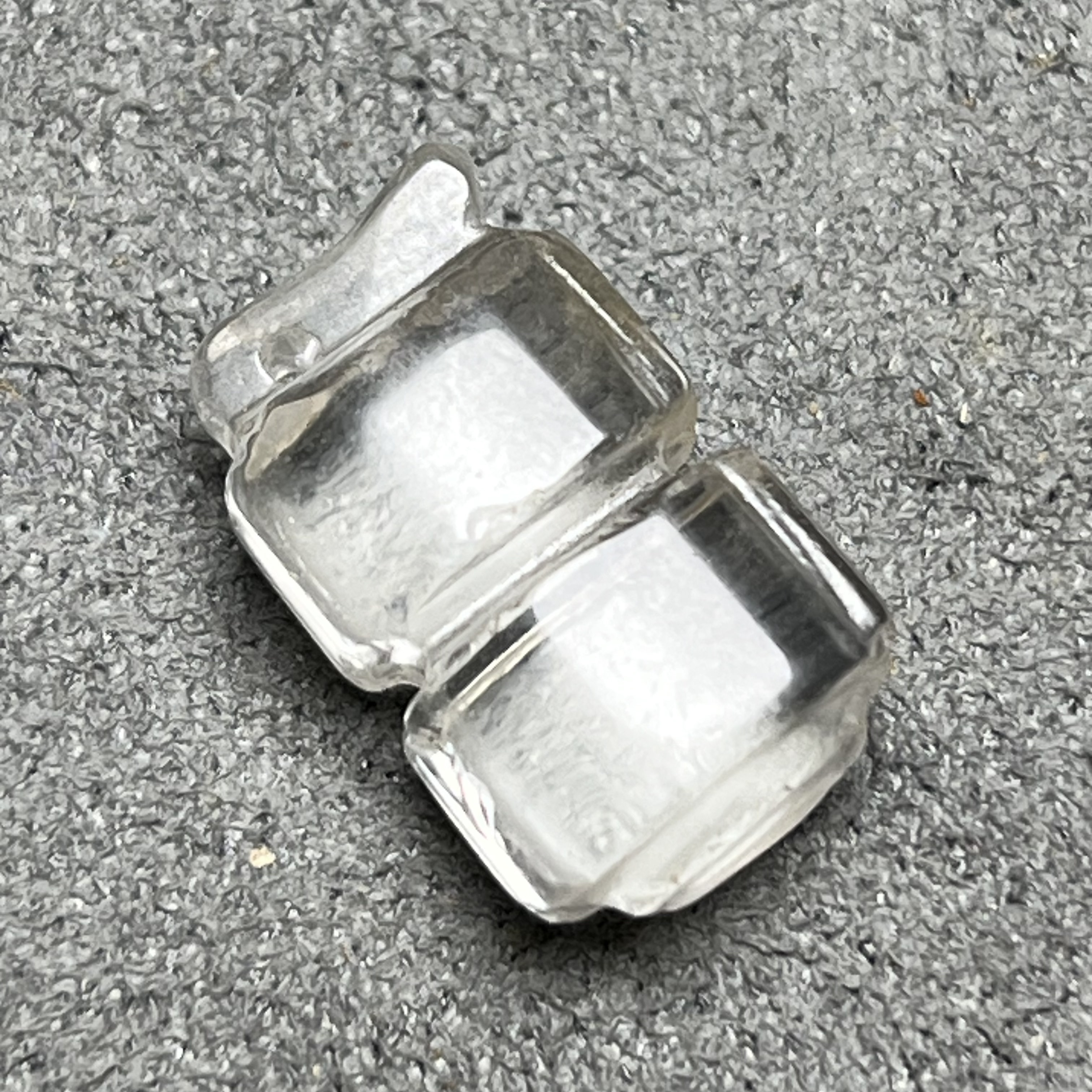 天然老水晶吊坠冈卯司南佩手链配珠项链坠挂件君子佩水晶古玩收藏