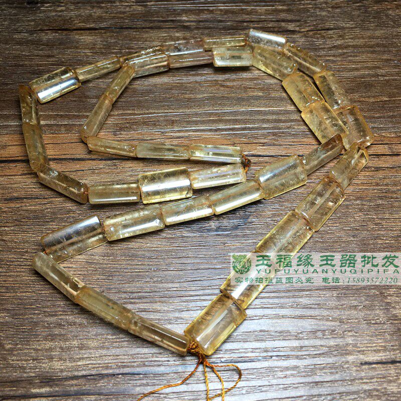 古玩老水晶珠子老货收藏白水晶背云车轮珠老珠子片珠大算盘扁珠