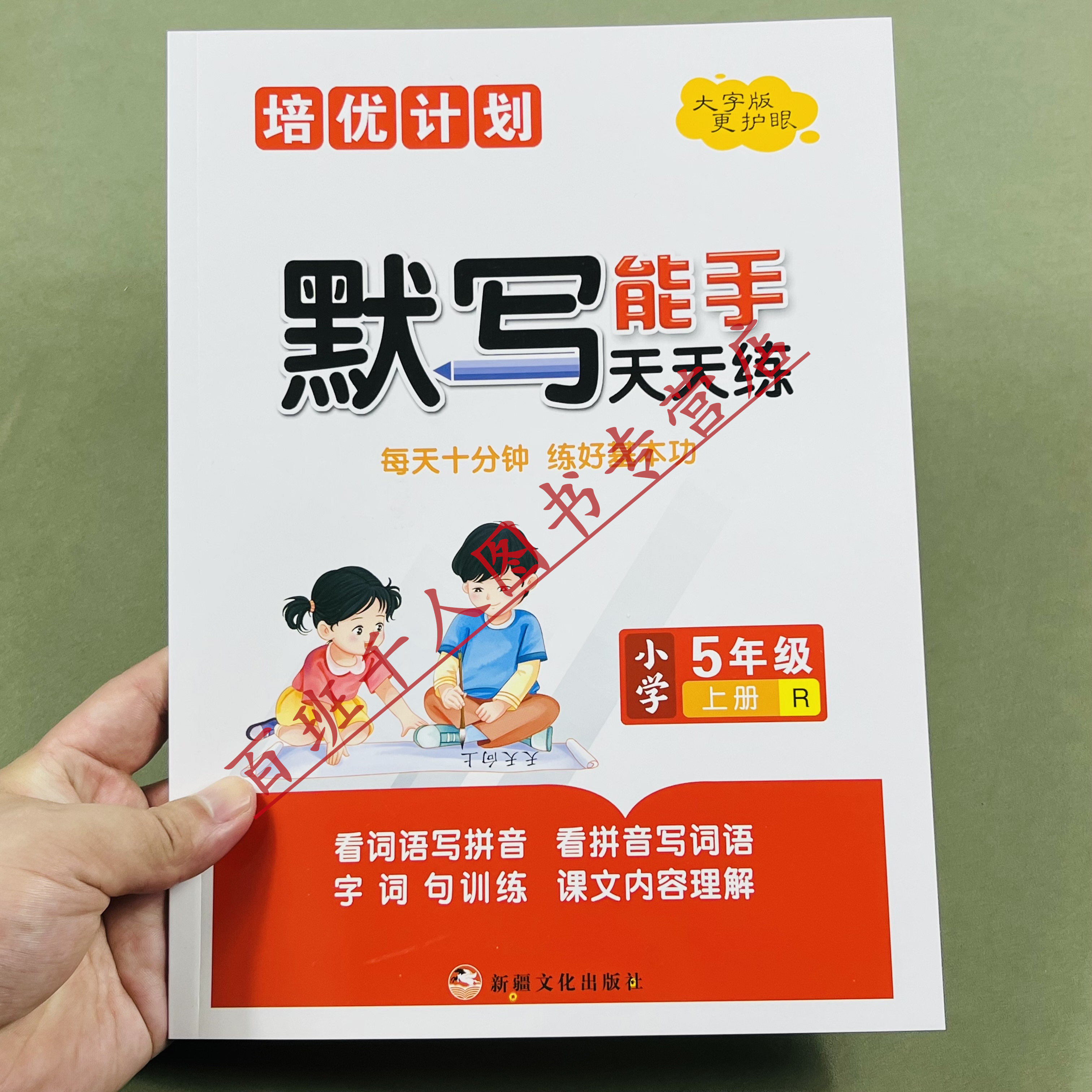 默写能手天天练五年级上册人教版