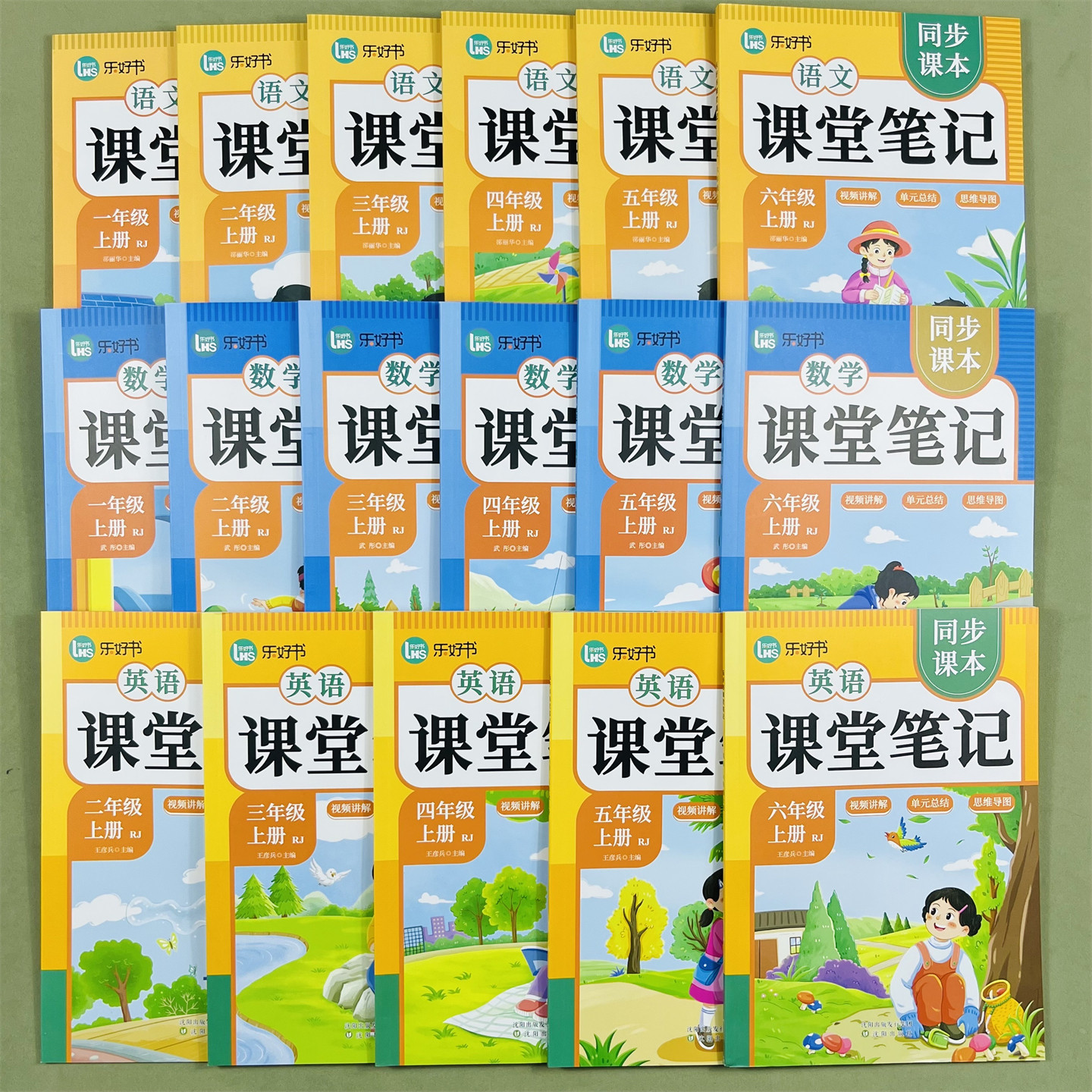 乐好书26版小学课堂笔记人教版