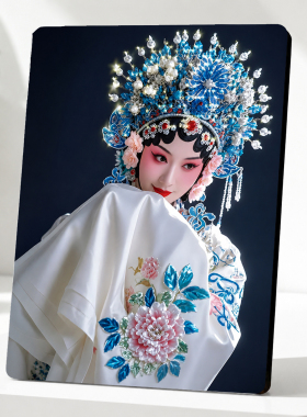 新中式国潮京剧人物装饰摆件客厅玄关高级感家居摆台