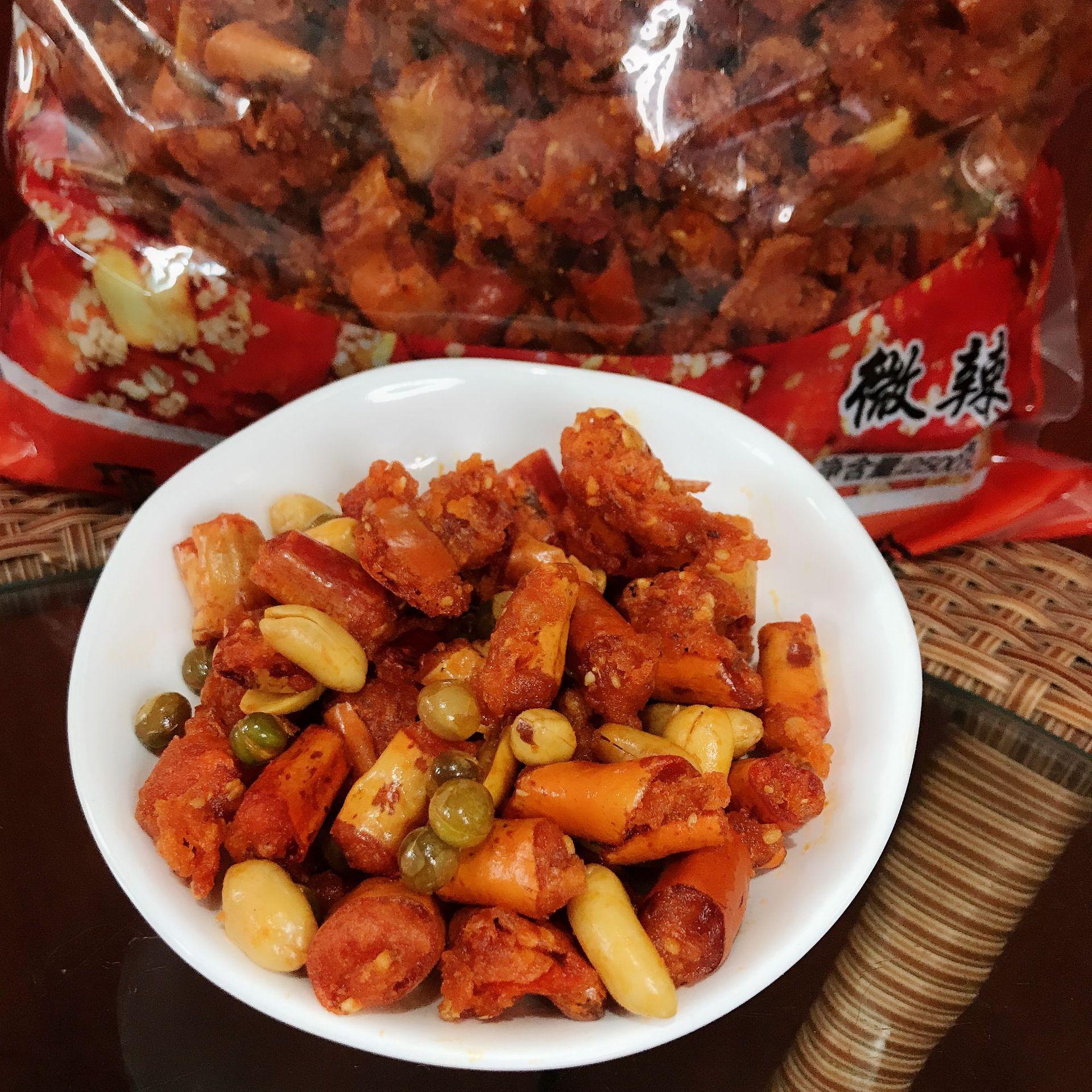 直供香辣酥花生香脆椒辣椒酥辣椒圈下酒菜饭店实惠五斤装花生