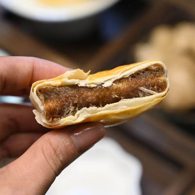 新品六坊厝姜汁老红糖饼早餐点心健康糕点