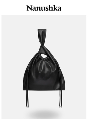【季末折扣】 NANUSHKA 女士 JEN DRAWSTRING 设计感腕包