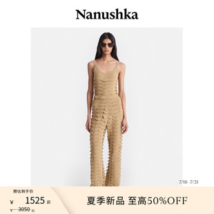 季 NANUSHKA 末折扣 纹理针织连体衣 女士 POLINA