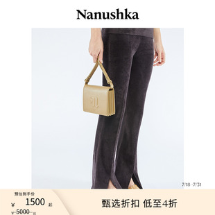 THE 單肩包 NANUSHKA 女士 淺卡其色時(shí)尚 甄選折扣 CONCERTINA