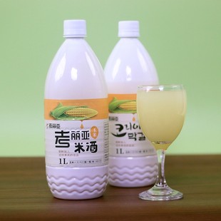 源晟东北特产考丽亚韩式 朝鲜族延边佐餐低度甜味女士玉米米酒1L