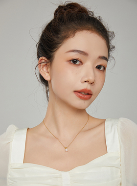 淡水珍珠复古百搭项链毛衣链