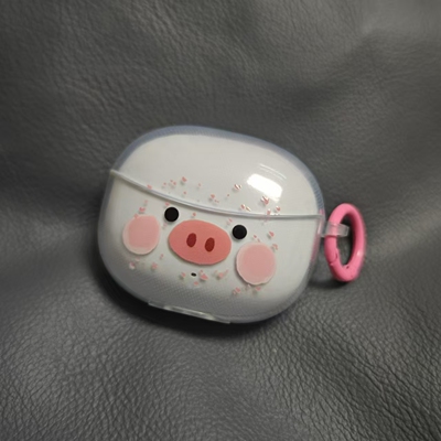 扭扭猪表情适用x5pro漫步者evoair花再zeropro保护套zeroair耳机套x50pro卡通x1软壳atombuds原子豆a