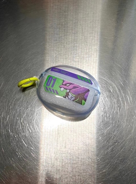 动漫周边初号机适用oppo enco free4蓝牙耳机套enco air4pro保护套encox3新声版卡通encor3透明air2pro软壳