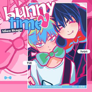 35包邮 画师授权 异形舞台 Ivan Till 徽章 小卡 透卡