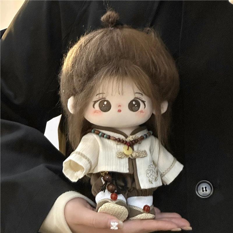 20cm棉花娃娃衣服娃衣古风套装玩偶衣服替换装汉服中国风无属性
