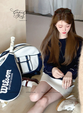 【福利6折清仓】csk丘比特 关于美系的复古松弛 老钱风100羊毛衫