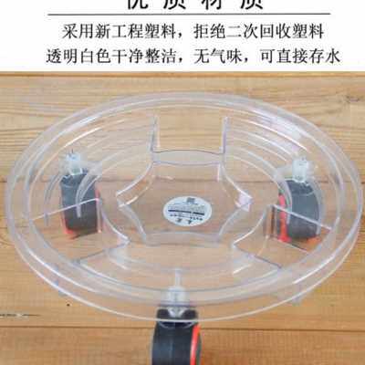加厚移动花架花盘垫底座带万向轮托盘花盆底盆托滚轮圆形底盘包邮