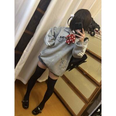 邱自制日系动漫感宅ACJ宅长萌秋立百搭邱N领RZ季新款袖感外套