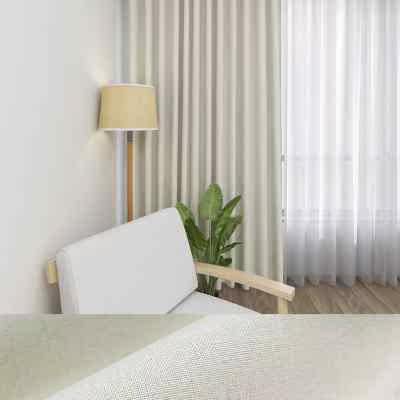 SUNPATHIE2022新款日式轻奢北欧简约全遮光定制客厅窗帘卧室苏浅