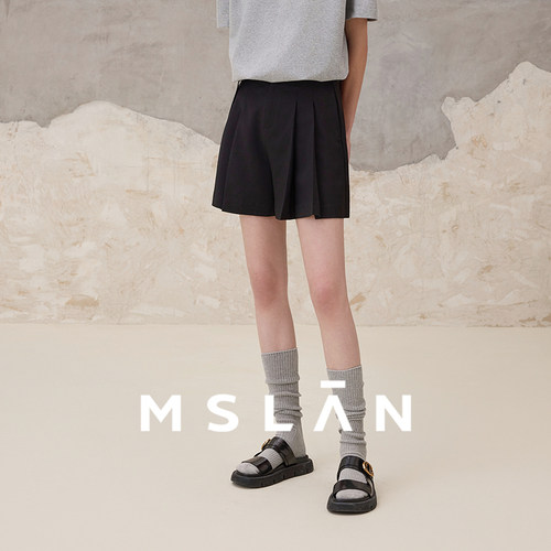 春夏设计感A字裤裙MSLAN
