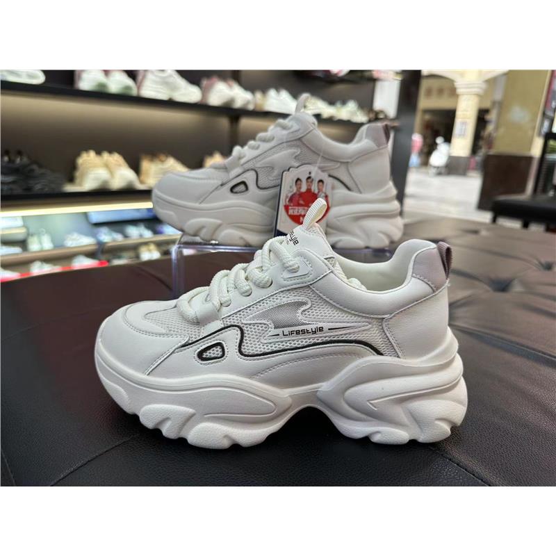 ndu恩度冬季新款休闲鞋跑步百搭小白鞋运动女款老爹鞋2双539元