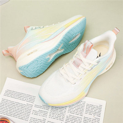 NDU女鞋飞驰系列弹射起步高弹爆米花透气运动跑步鞋男士女同款