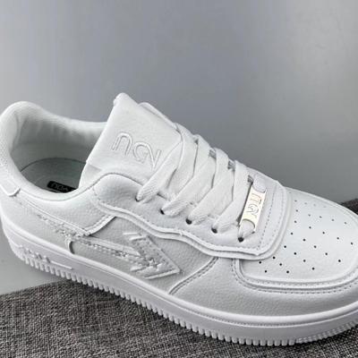 NDU/恩度女板鞋2024秋季新款小白鞋时尚百搭运动休闲鞋平底学生鞋