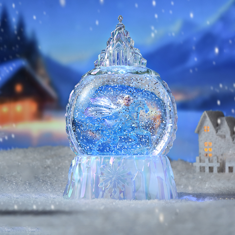 艾莎公主水晶球梦幻音乐盒礼物