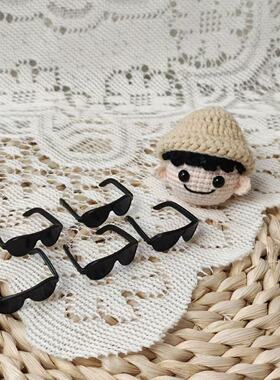 【眼镜框2】2-3厘米 迷你娃娃小眼镜 迷糊娃娃装饰摆拍配件