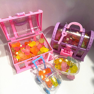 迷你宝宝手推车玩具食玩儿童过家家仿真超市零食购物车小卖部