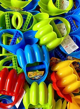 儿童沙滩挖掘机手臂男女玩具挖沙爪子夹子下海帮手耐用品超厚