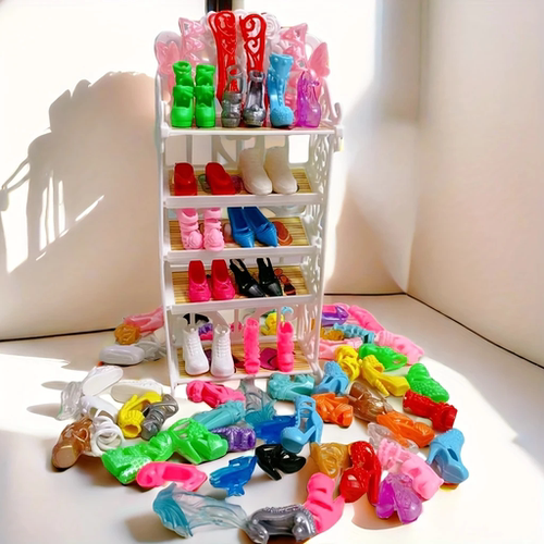 儿童购物车 百宝箱玩具女孩首饰盒带锁 发夹收纳可爱宝石公主鞋子