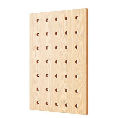 墙上置物架实木洞洞板尊驭