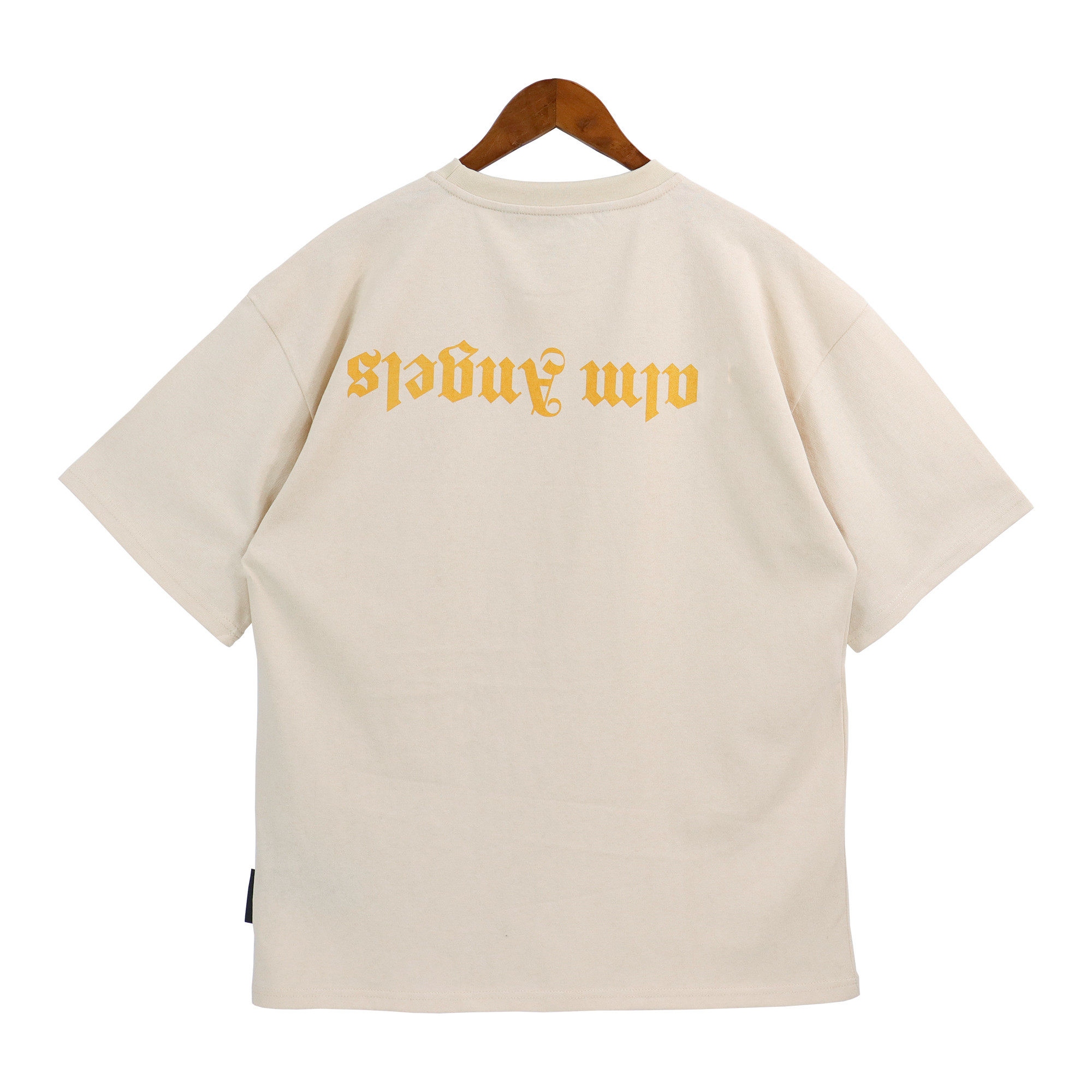 ANGELS 23SS 남성 여성 커플 티셔츠 문자 프린트 티셔츠