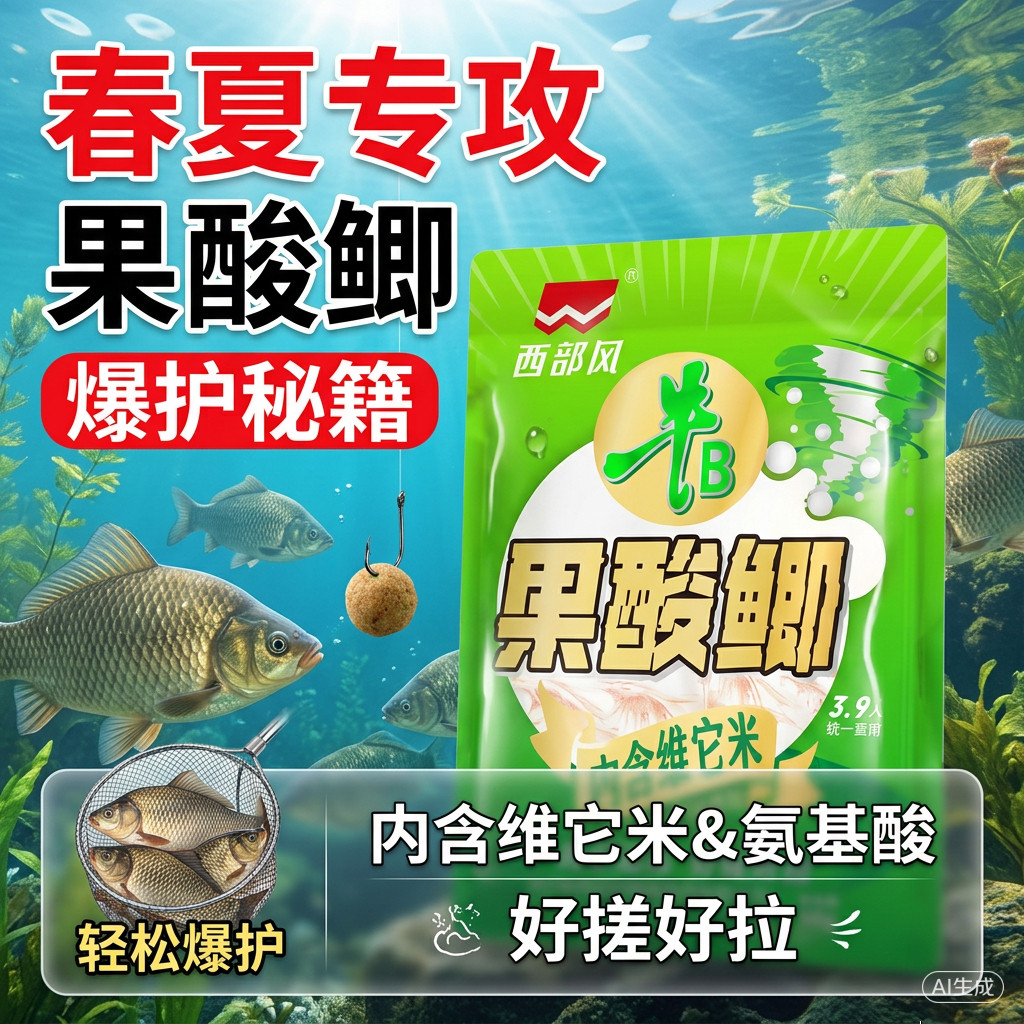 西部风牛B果酸鲫夏季一包搞定
