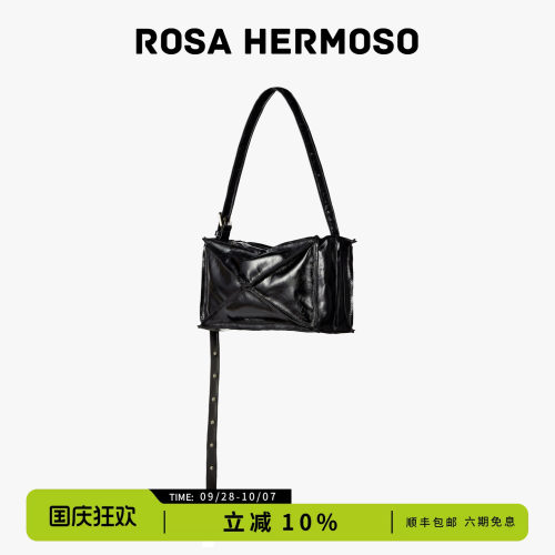 ROSA HERMOSO珞赫「1/4bag系列」四分一中单肩斜挎真皮包旅行