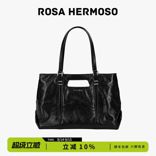 ROSA HERMOSO/珞赫「WAY」托特包大容量通勤时尚牛皮单肩2026新