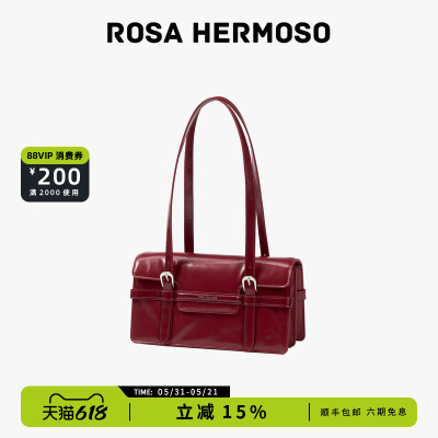 ROSA HERMOSO/珞赫「风琴包」复古腋下包女法棍包高级感单肩包新