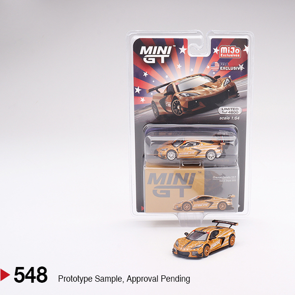 MINIGT548克尔维特美版64合金车