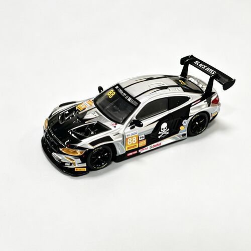 AS宝马M4GT3电镀银挂卡64合金