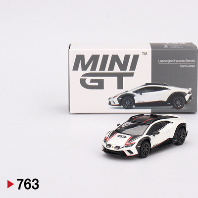 MINIGT763兰博基尼小牛白64车模