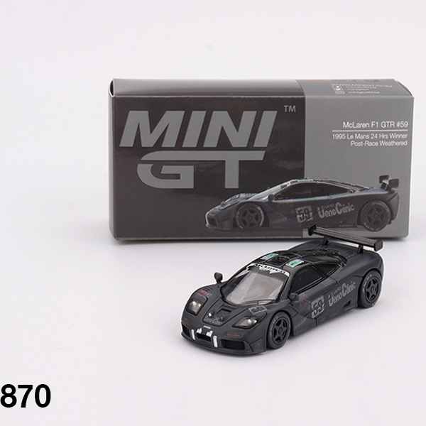 MINIGT870迈凯伦F1泥泞64合金车