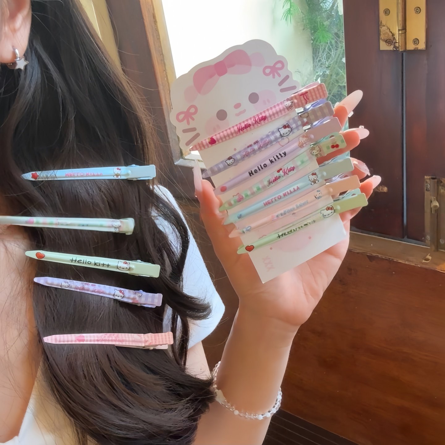 一字夹卡通发夹女甜美可爱定位夹铁质鸭嘴夹蓬松刘海碎发夹,户外/登山/野营/旅行用品,旅行发卡,淘宝优惠券,粉丝福利购,淘宝优惠卷