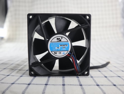正品一盟YM1209PTB1滚珠电源机箱散热风扇9225 12V 92*92*25mm