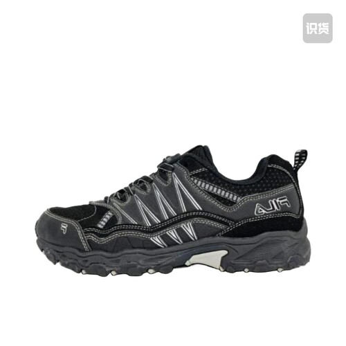 FILA/斐乐 Peake 21 防滑 耐磨 跑鞋 黑色  39.5广东MZ仓